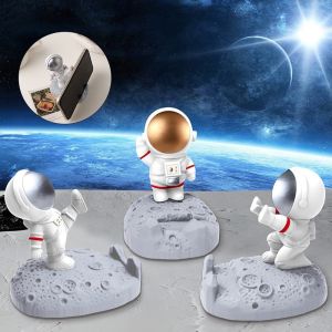 Astronaut Creative Phone Holder Spaceman Phone Stand Smartphone Holder For Home Office Desk Holder