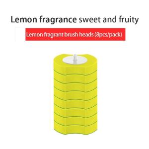 BEST4U Disposable Toilet Bowl Brush with 8pcs Refill | Flushable Cleaner Brush | Cleaning Tools | Bathroom Accessories
