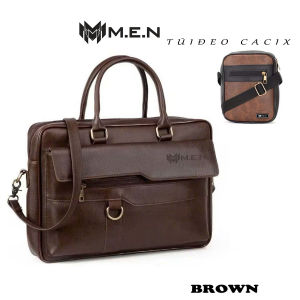 Cặp xách công sở doanh nhân Combo Vip 09 -Cacix nữ nam da PU cao cấp chống sốc [HOT TREND]