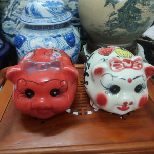 Lợn tiếc kiệm bằng gốm sứ bát tràngheo đất tiếc kiệm heo đất siêu xinh heo đất tiếc kiệm cho bé