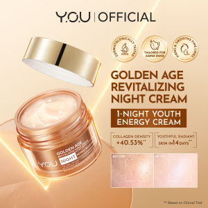 YOU Golden Age Revitalizing Night Cream 30g Anti-Aging Maintains Skin Barrier Radiant Smooth Skin