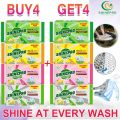 Shinepro laundry 202 Gram soap Stain-fighting enzymes Natural vegetable oil product lemon fragrance. 