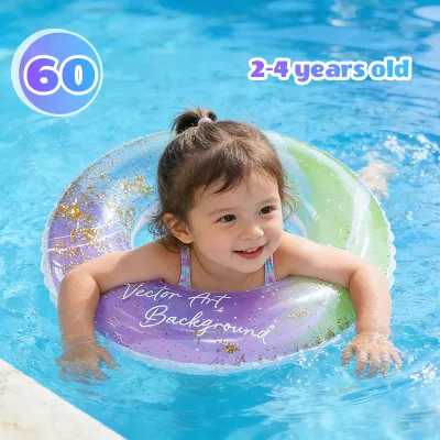 Thick Inflatable Swimming Ring Tube Floaties Water Toys Kid & Adult Water Play Equipment Swim Ring Pelampung Budak