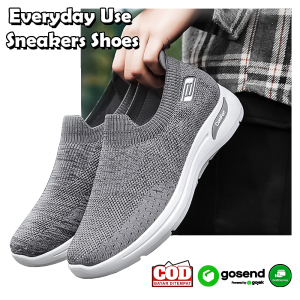 3Putra - Everyday Use Sneakers Shoes . Sepatu Pria Wanita Tanpa Tali ( Slip-On )