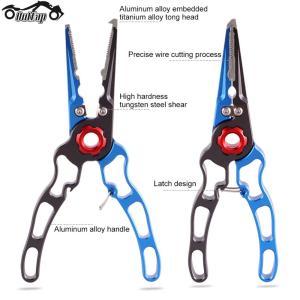 Fishing Line Cutter Aluminum Alloy Fishing Hook Remover Multifunctional Fish Lip Gripper for Outdoor Bass Fishing Line