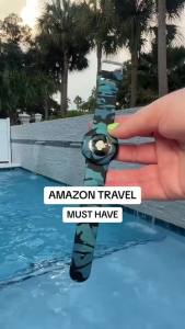 Air Tag Bracelet for Kids Soft Silicone Air Tag Wristband Kids Lightweight GPS Tracker Holder Compatible with AirTag Watch Band for Child