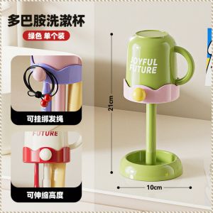 Toothbrush Holder Portable Tooth Cup Holder Practicality Wash Cup Cleaning Dust and Moisture Resistant