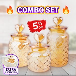 BREWISH MALAYSIA 650/950/1350mL Nordic Style Airtight Glass Jar Biscuit Snacks Cookies Food Storage Box Container Jar Balang Kaca 密封罐 食品收纳盒