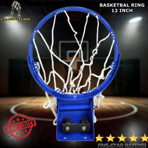 Classic Audio Basketball Ring with spring 12 INCH (heavy duty) (original)