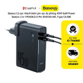 Củ sạc nhanh kiêm pin sạc dự phòng 45W Baseus GaN Power Station 2in1 10000mAh. 