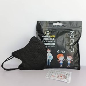 3D KIDS DUCKBILL MASK 4PLY Premium High Quality kid hijab Soft Mask Children Mask earloop headloop 10PCS PACK CAREION