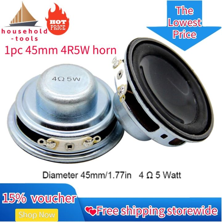 【💕Ready Stoc🎉】household-tools 1PC 4Ω 5W Bass Multimedia Speaker Small ...