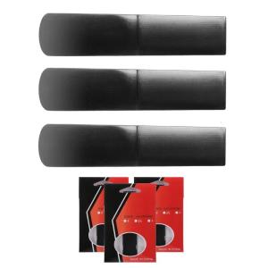 3 cái nhựa búp KÈN SAXOPHONE sậy sức mạnh 1.5/2.0/2.5 sáo Saxophone sax nhạc cụ sậy phần nhạc cụ