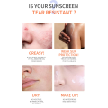 SPF50 High-Powered Moisturizing Sunscreen Lotion UV Protective Moisturize Anti Sunscreen Cream. 