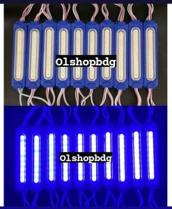 10 PCS/STRIP LAMPU LED MODUL STRIP 9MATA / MODUL MATA TITIK BENING / 12V & 24V WATERPROOF