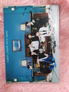 Kpop BT Hard Cover Note Book Buku Nota Buku Tebal