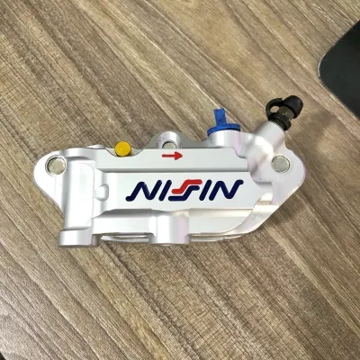 COMBO Heo NISSIN 4pis lỗ trụ 6-8 Kèm Pát lắp Wave100/ ZX/ FU NEO đĩa 260-267mm
