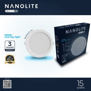 Lampu LED Nanolite Downlight Round 15Watt