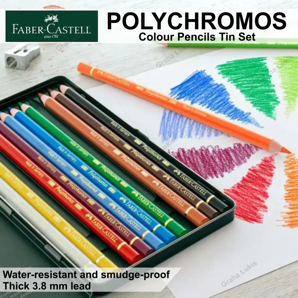 Faber-Castell Polychromos Pencil 12 Tin