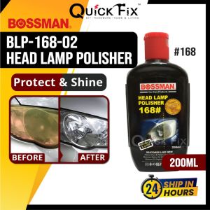 Explosive Robbery QuickFix [200ML] BOSSMAN 168 #   Polish Motorcycle Headlamp Car Head Lamp Headlight Polisher