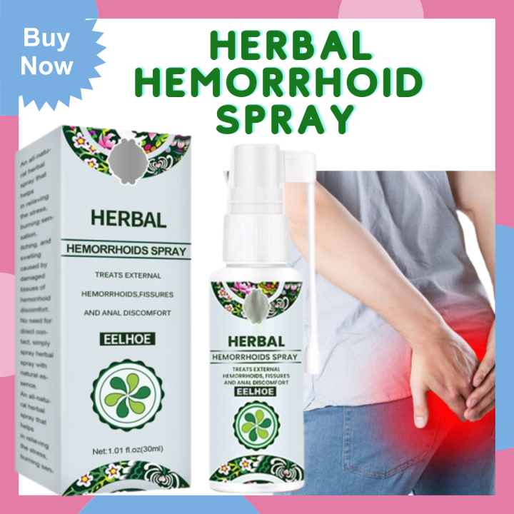 Authentic And Natural Herbal Hemorrhoids Spray Lazada Ph 0126