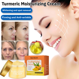 MONTH Turmeric Moisturizing Cream Anti-Aging Cream Lighten Dark Spots Anti-Wrinkle Lightening Repairing Smooth Skincare