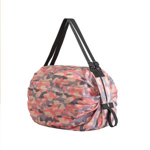 Extra Large Foldable Shopping Bag Recyclable Reusable Fashionable Storage Handbags Sports Waterproof Shoulder Bag