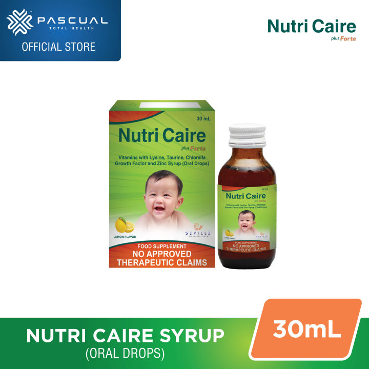 Nutri Caire Plus Forte Multivitamins with Taurine, Lysine, Zinc, CGF