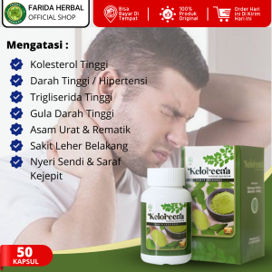 Obat Kolesterol Asam Urat Hipertensi Darah Tinggi Diabetes Rematik Nyeri Sendi Herbal Keloreena