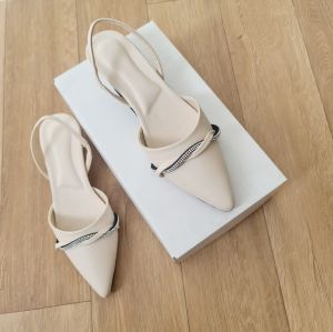 Leora Veddira - Shoeponic - Sandal Hak Tinggi - Hak 3 cm - SPN Heel Tali Mules - Sendal Dewasa Perempuan