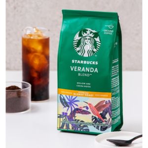 Starbucks Veranda Blend Roast Ground Coffee Arabica 100% Net: 200g BBF. 08/05/26