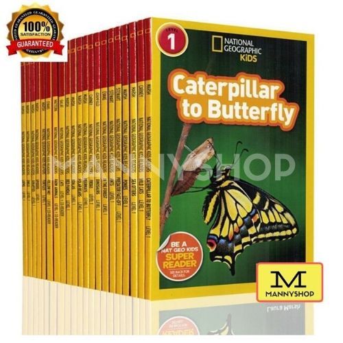 SG] National Geographic Kids Readers Level 1 (25 Books) | Lazada