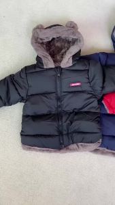 2 3 4 5 6 Năm Áo khoác mùa đông cho bé trai dễ thương hoạt hình giữ ấm áo khoác công chúa nhỏ có mũ trùm đầu khóa kéo áo khoác ngoài cho bé gái quần áo trẻ em