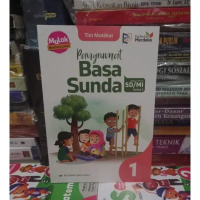 Buku Pangrumat Basa Sunda kelas 1 SD/MI Kurikulum Merdeka