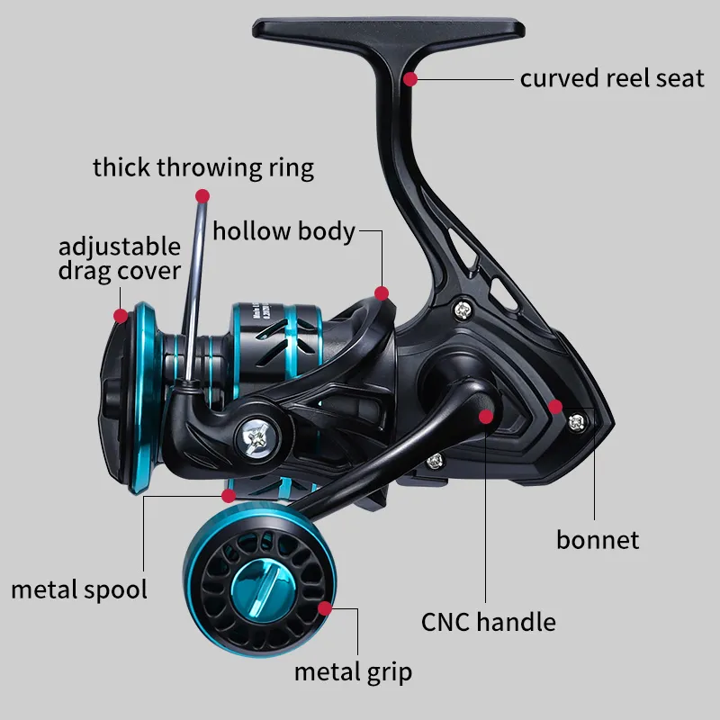 Shimano reel fishing reel original spinning reel beginner mesin