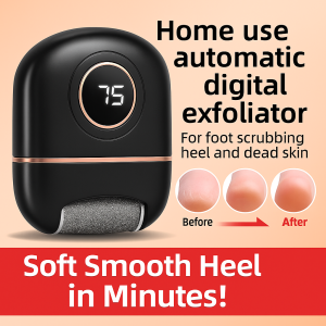 Electric Digital Display Foot Grinder Remove Dead Skin In Seconds Rechargeable Foot Callus Remover