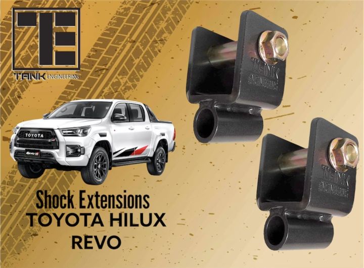 Tank Engineering 4x4 Toyota Hilux Revo Rear Shock Absorber Extension ...