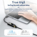 DORAN USB 3.0 to Ethernet Adapter RJ45 to Thunderbolt 3 Type C Gigabit Network LAN Converter 100Mbps 1000Mbps MacBook. 