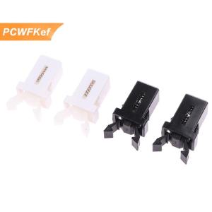 【PCWFKef】 10 cái thùng rác có thể nhựa khóa tự khóa chuyển đổi thay thế bắt tương thích cảm ứng Nắp bin Latch đen trắng sửa chữa Clip