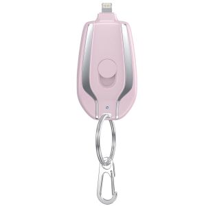 MIRELINA 1500mAh Smartphone Keychain Emergency Power For Iphone Android Emergency Charger Portable Power Bank