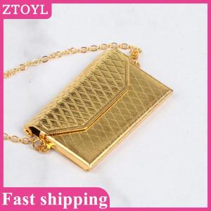 ZTOYL💝 Metal chain pack Doll Bag Miniature Shopping Handbag for Clothes Accessories