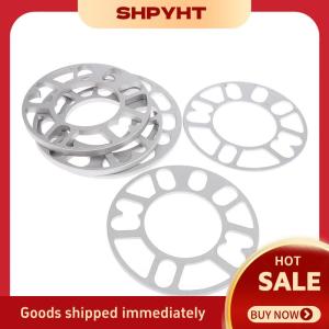 SHPYHT Bộ chuyển đổi miếng đệm bánh xe ô tô bằng nhôm hợp kim 3 5 6 8 10mm tấm Chêm phụ kiện ô tô