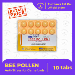 BEE POLLEN Anti-Stress for Gamefowls (10 tablets) RETAIL