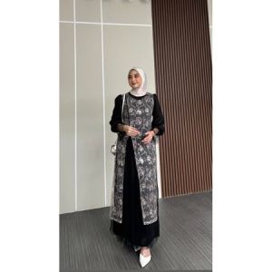 BISA COD - BEST SELLER KINAR DRESS TULLE BUSUI FRIENDLY SIZE M L XL XXL DRESS KONDANGAN DRES SPESTA DRESS BRIDESMAID DRESS WISUDA DRESS LEBARAN TERBARU