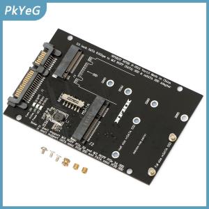 PkYeG M.2 Ngff MSATA SSD Để SATA 3.0 Adapter 2 Trong 1 Chuyển Đổi Thẻ Cho PC Máy Tính Xách Tay