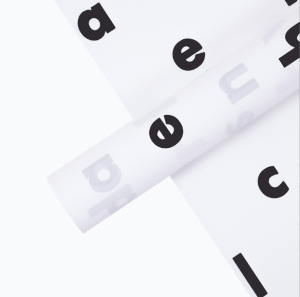 20 LEMBAR Kertas Buket Abjad Bunga Flower Wrapping Cellophane Waterproof Florist 6128