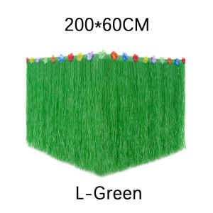 【Local Warehouse】Table Skirt Skirts Party Luau Decorations Hawaiian Desk Straw Summer Tablecloth Parties Hula Tutu Decorative Home Banquet Covers Hawaiian Table Skirt Straw Color Luau Grass Table Skirt Straw Hawaiian Tiki Moana Theme Party Supplies