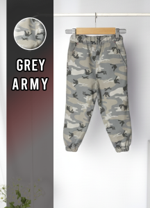 Celana Panjang Anak Laki-Laki Jogger Premium Usia 1-10 Tahun Motif Loreng Army