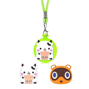 Vòng Cổ AirTag Cho Trẻ Em Hoạt Hình Dễ Thương Dây Đeo Điều Chỉnh Được Ốp Silicone Ẩn Chống Thất Lạc Cho Bé Teen Người Lớn