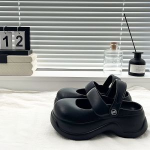 [Free Shipping] Summer girls slippers thick-soled outdoor EVA slippers beach sandals closed-toe design
